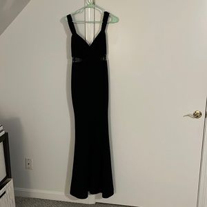 Long black dress